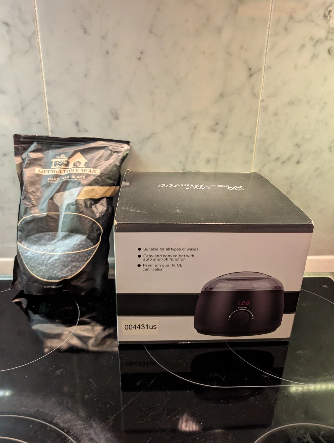 Home Depilatory Wax Heater with Hard Wax Beans