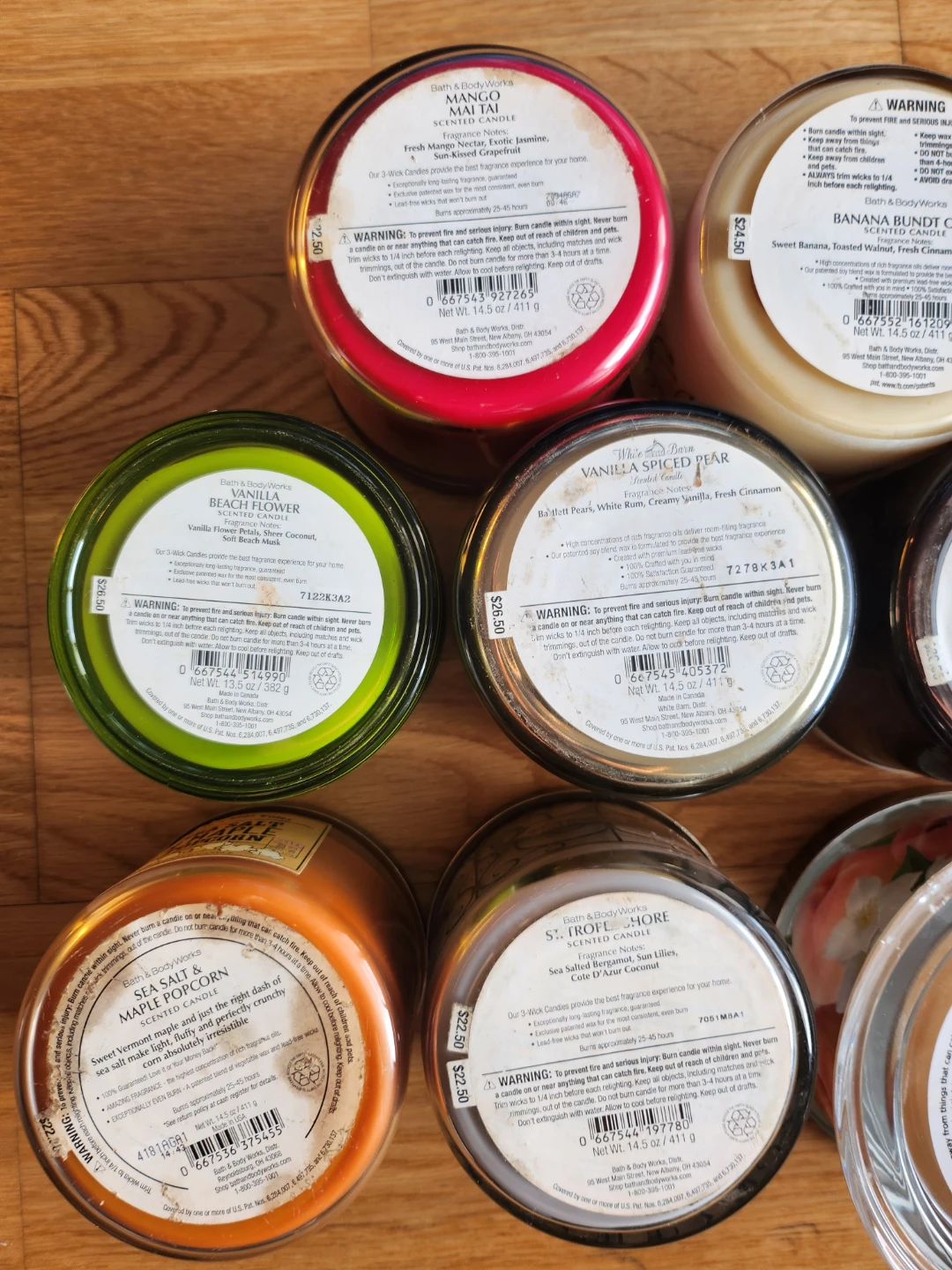 11 Bath & Body Works & Home Worx Scented Candles Collection - photo 4
