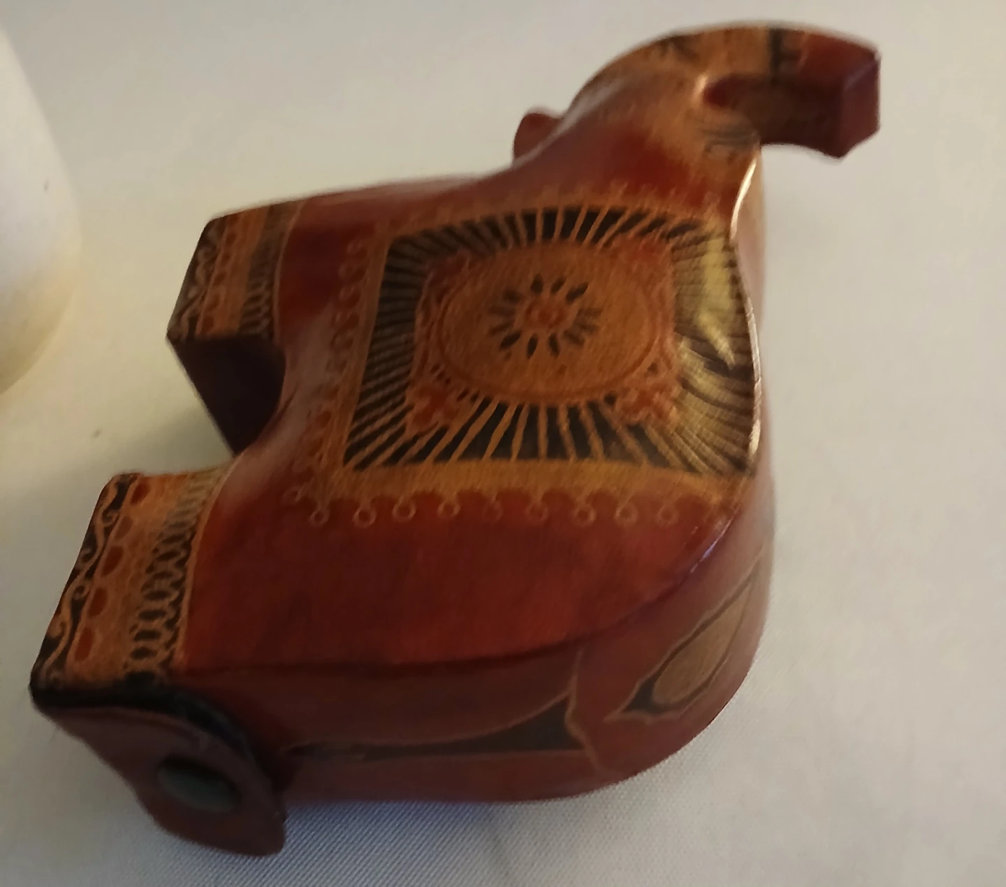 Ceramic Jar and Elephant Coin Bank - photo 2