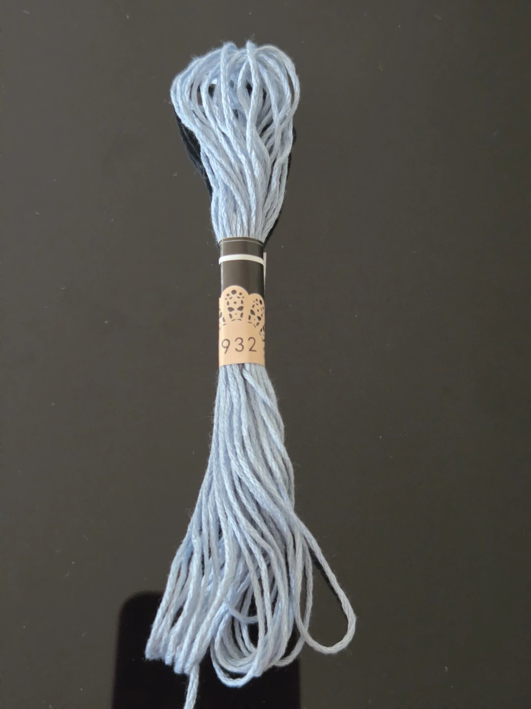 Light Blue Embroidery Floss Skein