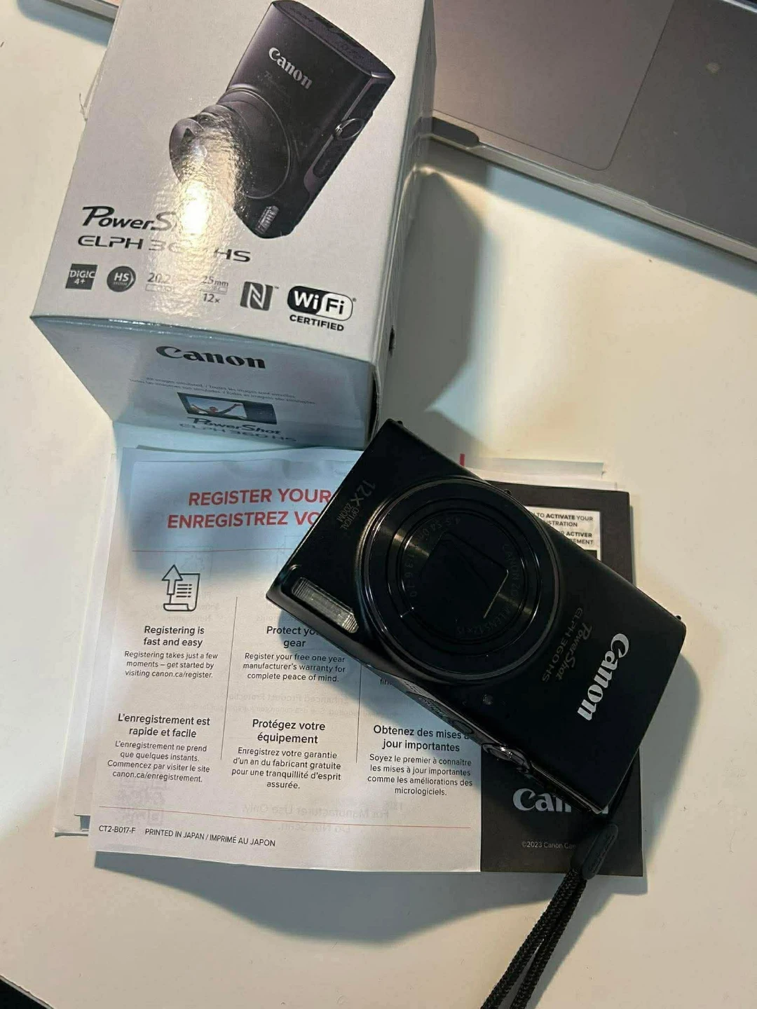Canon PowerShot ELPH 360 HS Digital Camera - photo 3