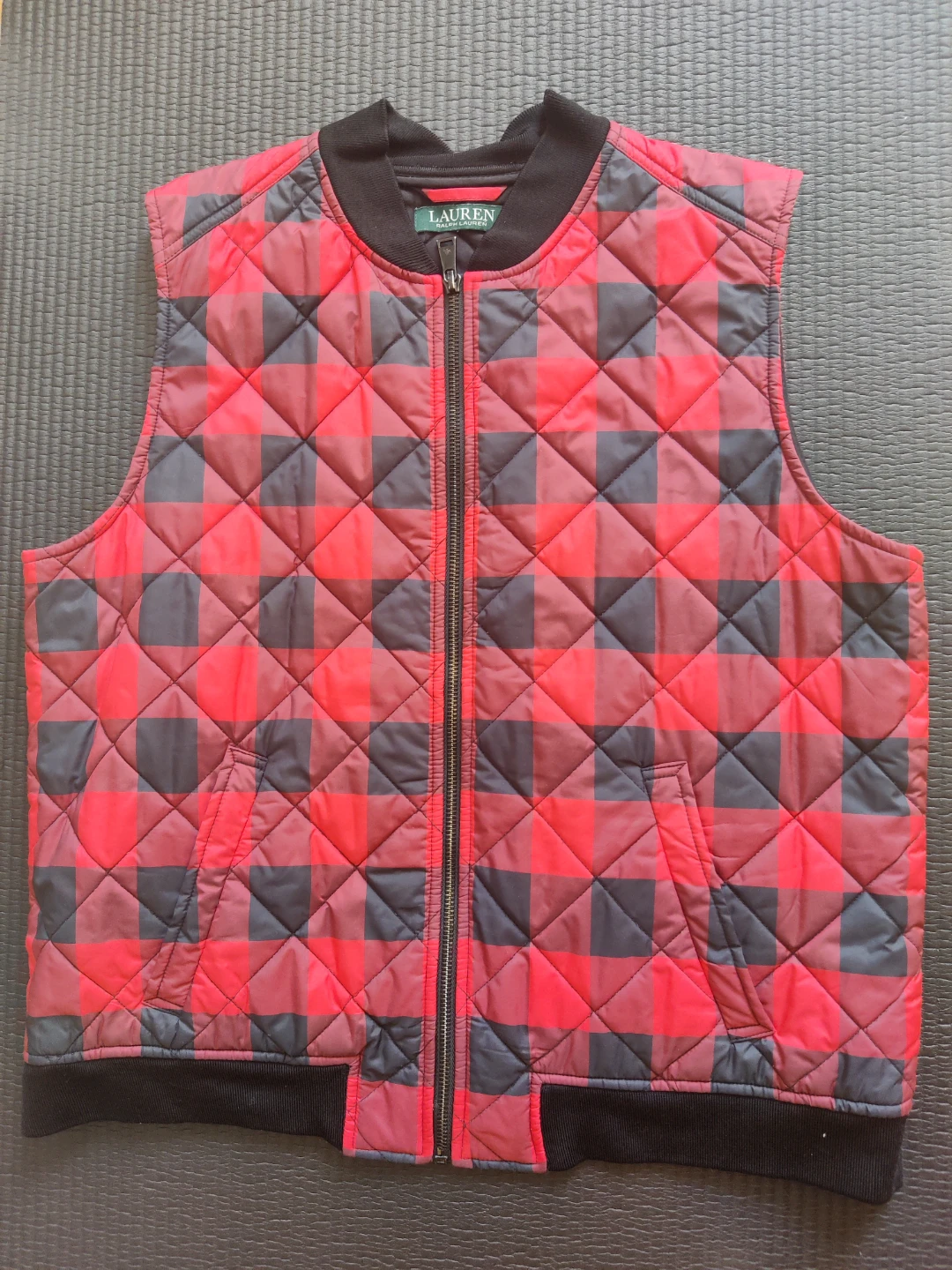 Lauren Ralph Lauren Quilted Vest - Size L