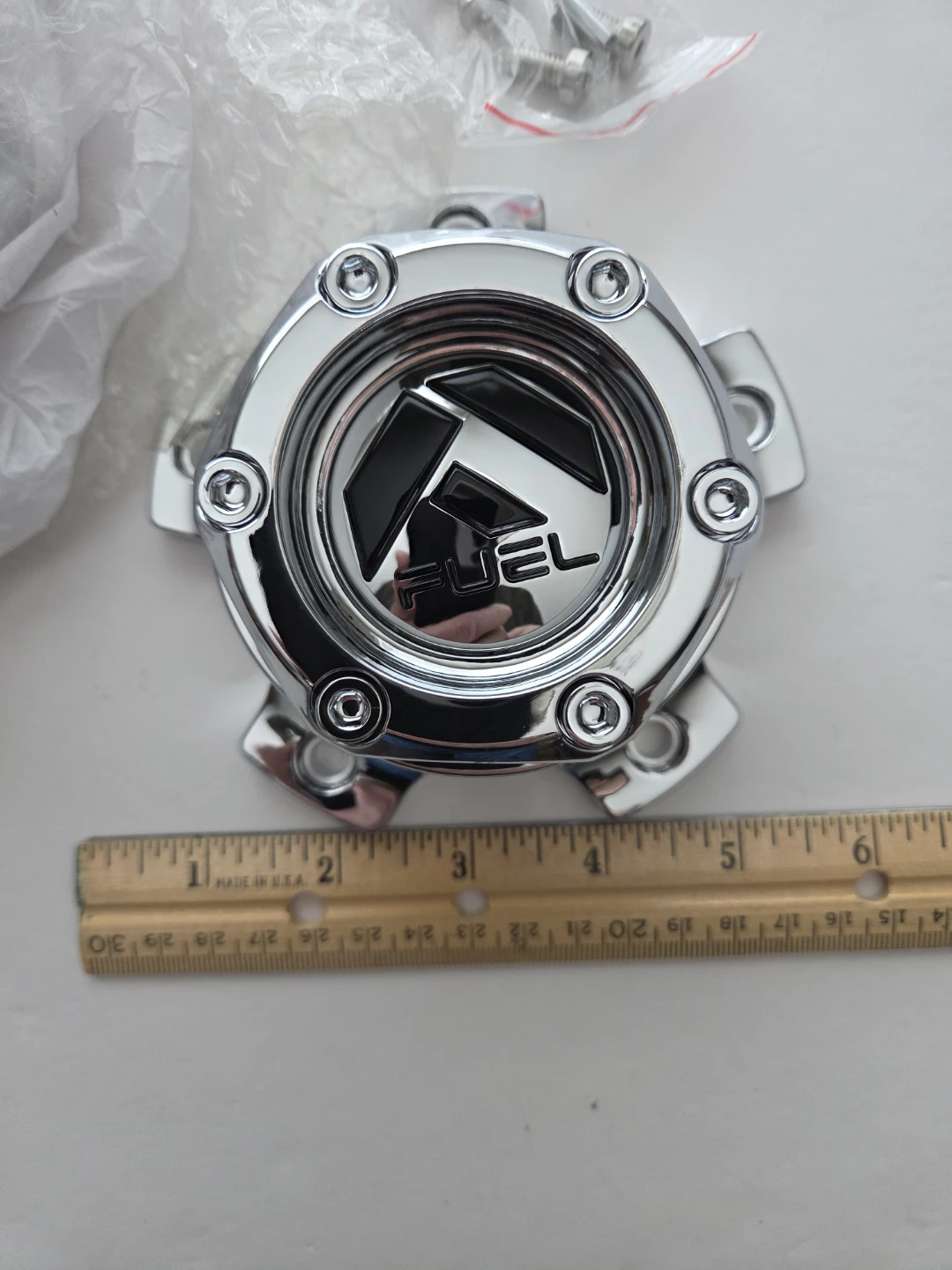 Fuel Offroad Chrome Center Cap with Hardware