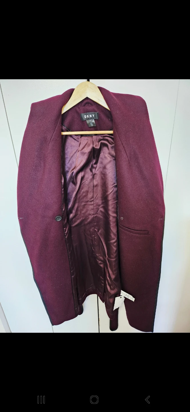 DKNY Wool Blend Coat - photo 2