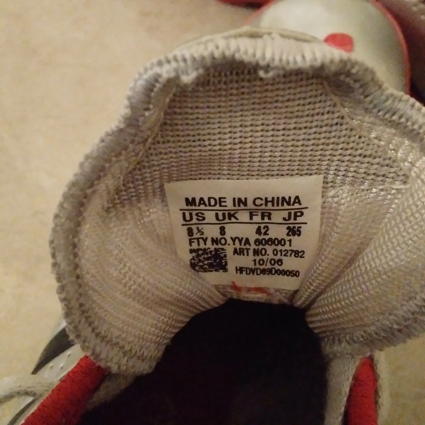 Adidas Track Spikes Silver/Red US 8.5 - photo 5