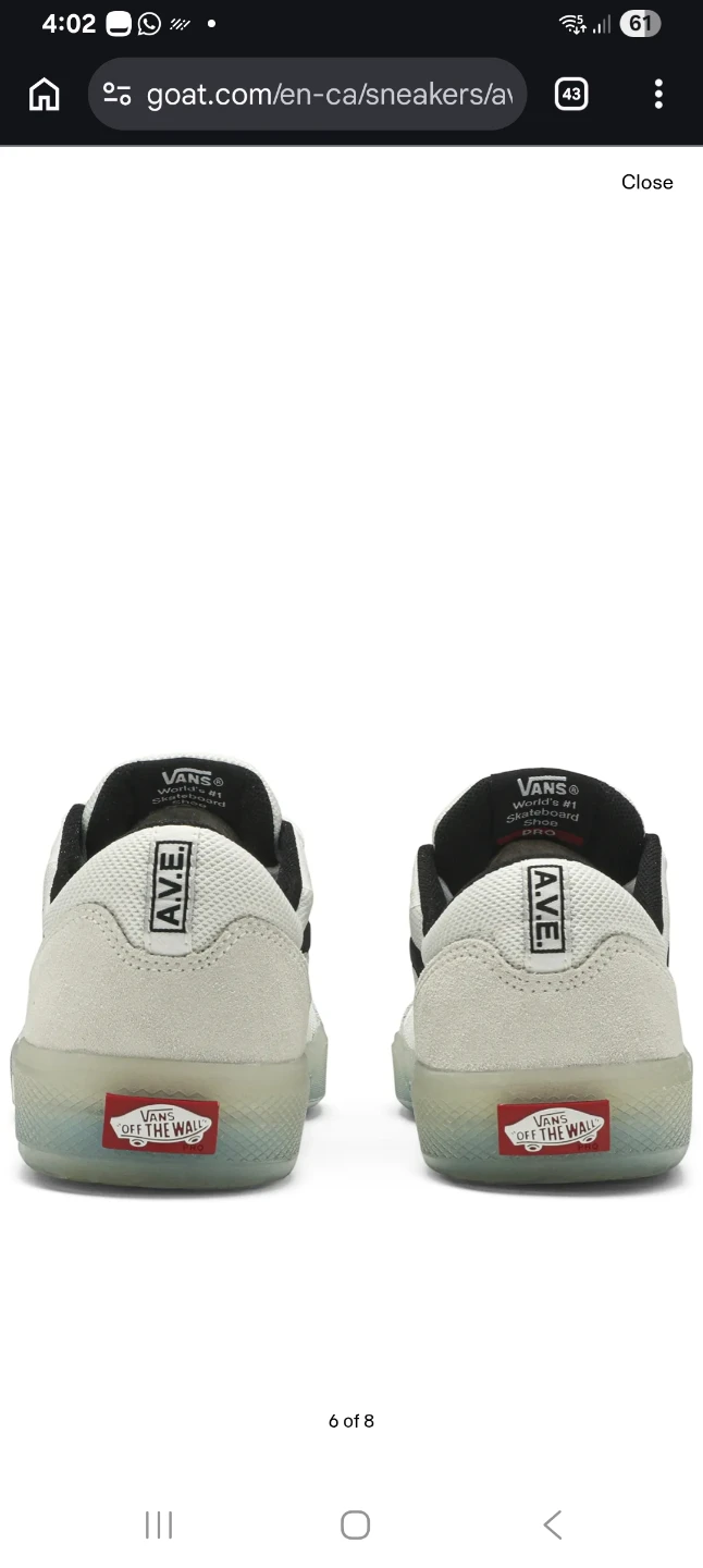 Vans Off The Wall A.V.E. Pro Skate Shoes - photo 4