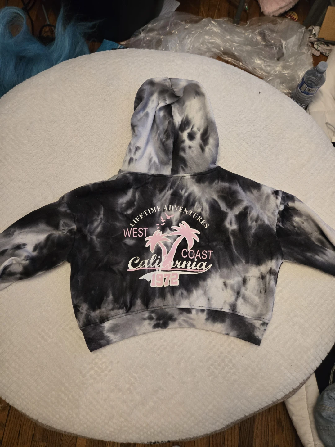 Streetwear Society Tie-Dye Zip-Up Hoodie - photo 3