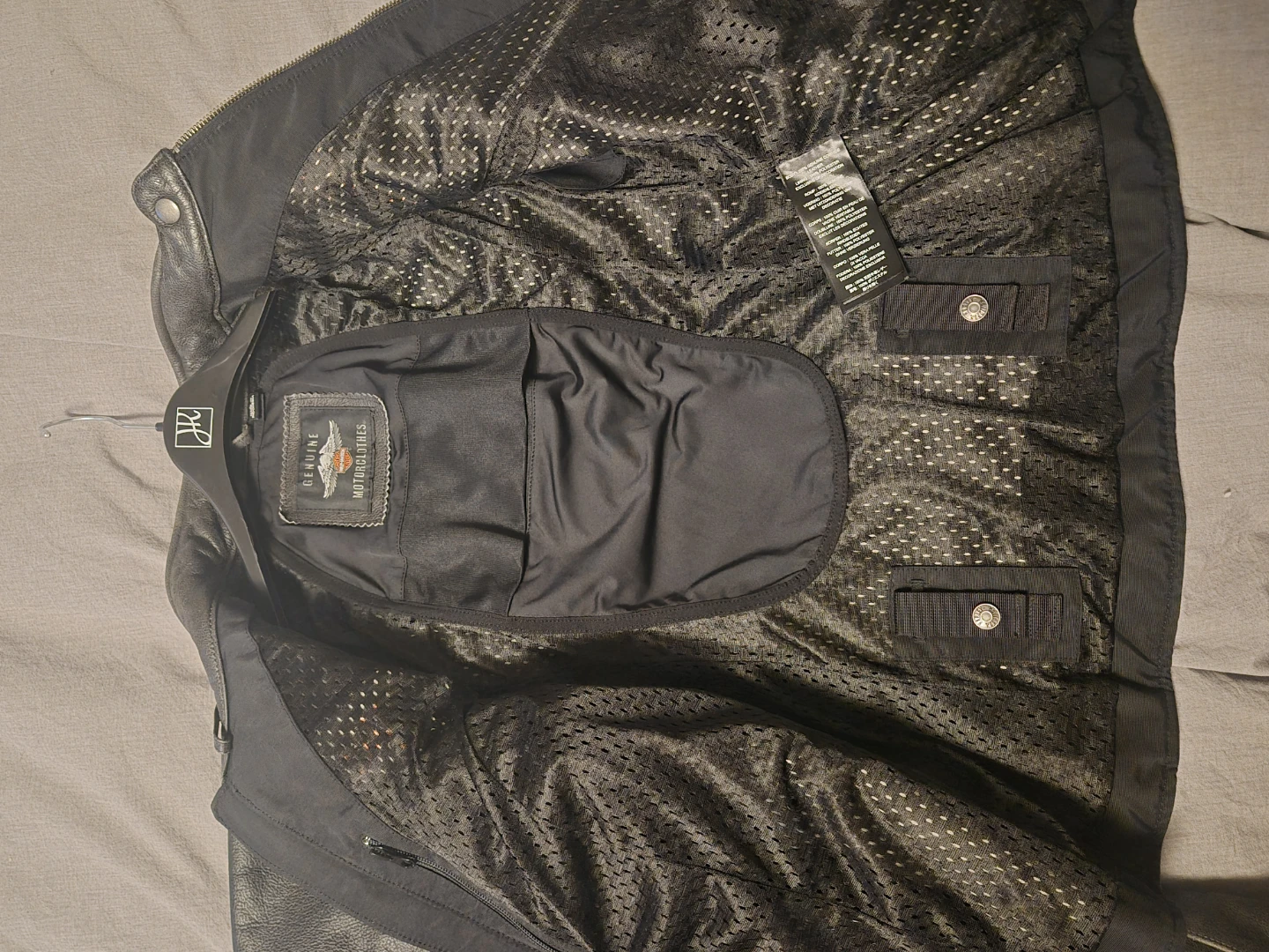 Harley-Davidson Leather Motorcycle Jacket & Chaps - photo 3