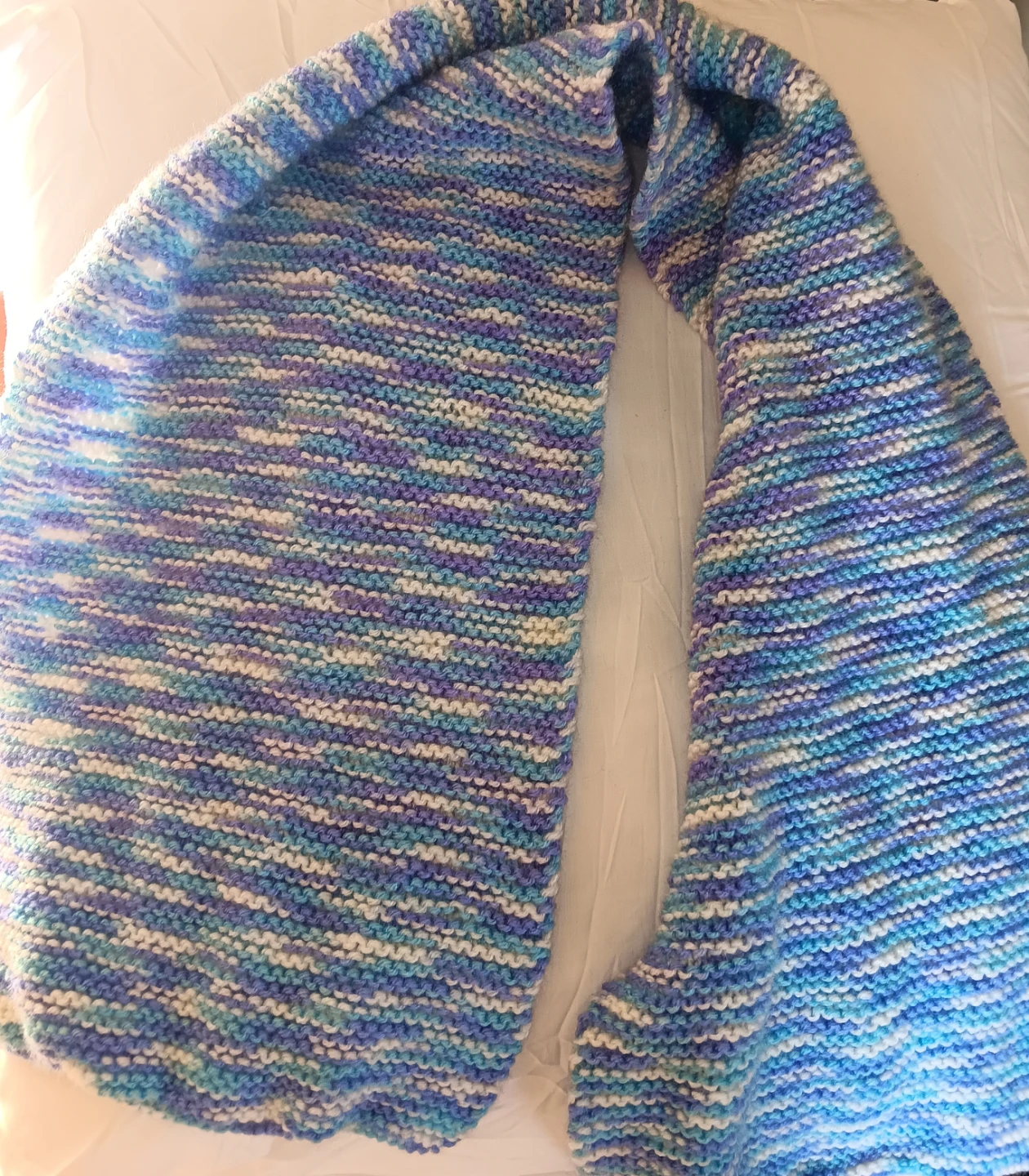 Hand-Knitted Scarf