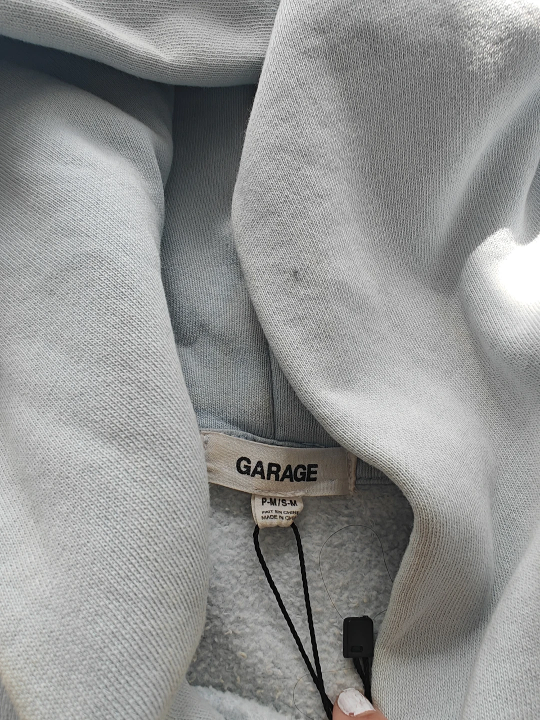 Garage Light Blue Hoodie - photo 3