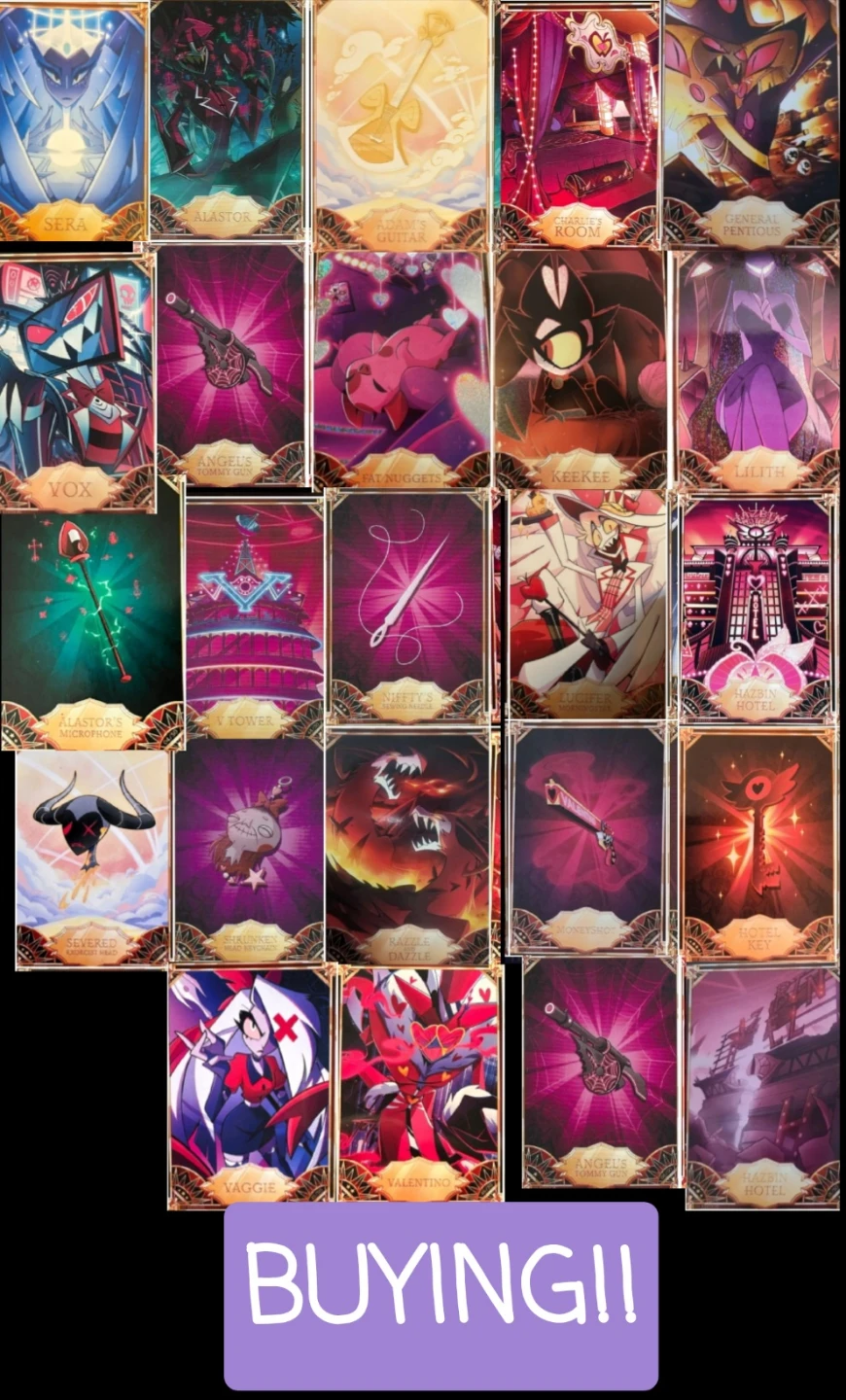 hazbin hotel buying cards! - photo 5