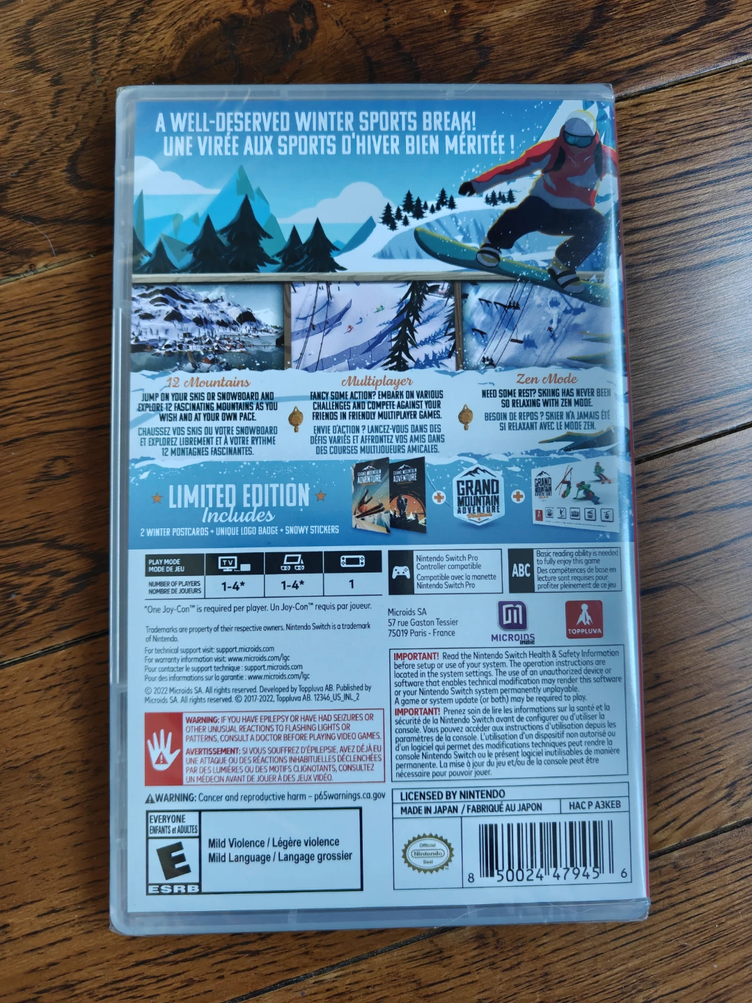 Nintendo Switch Grand Mountain Adventure: Wonderlands LE - photo 2