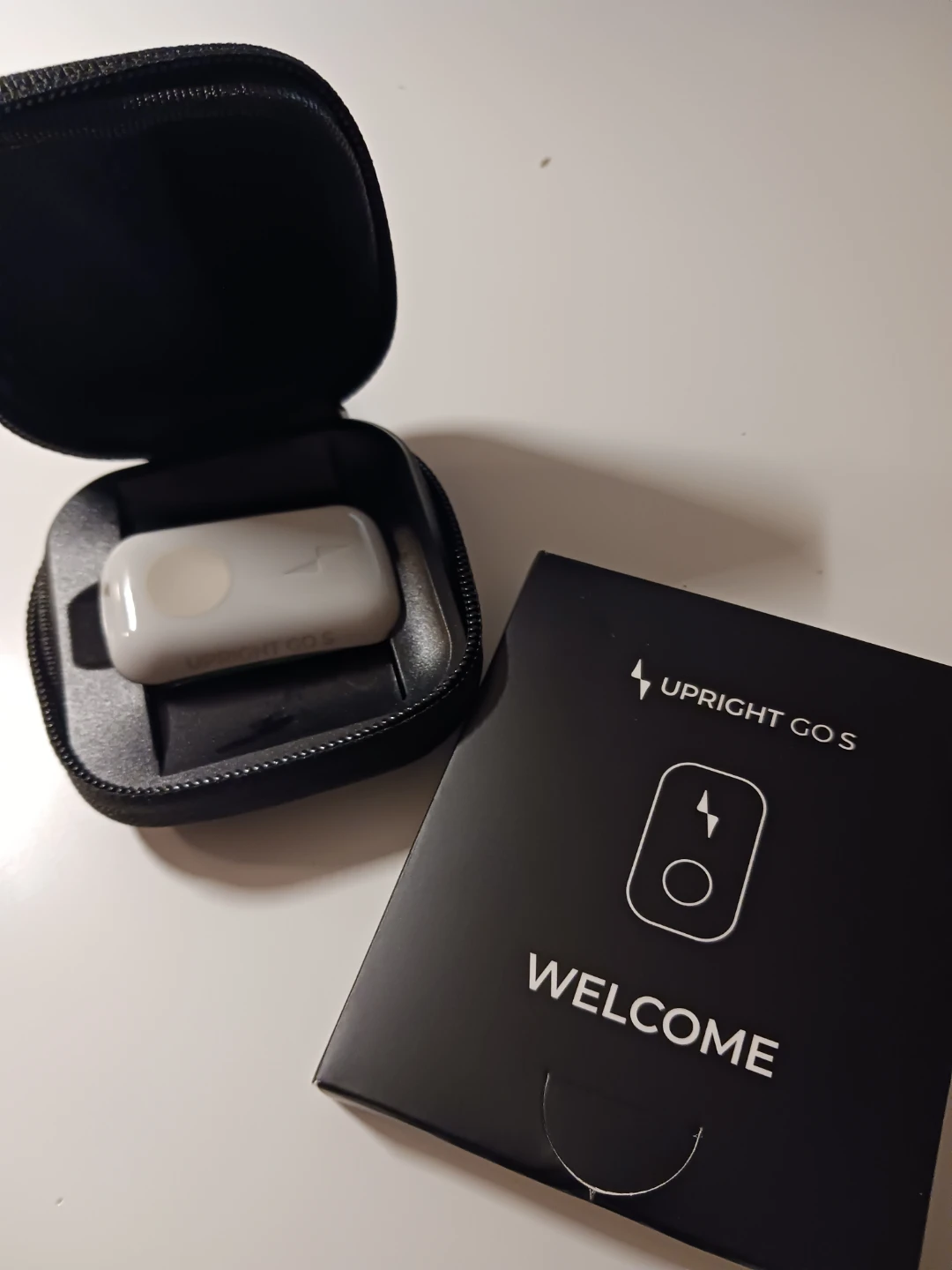 Upright GO S Posture Trainer with necklace