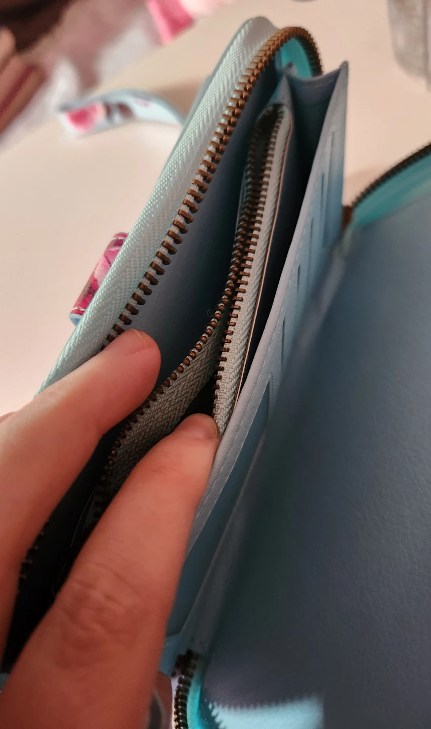 Magnetic Floral Leather Wallet Phone Case Blue - photo 5
