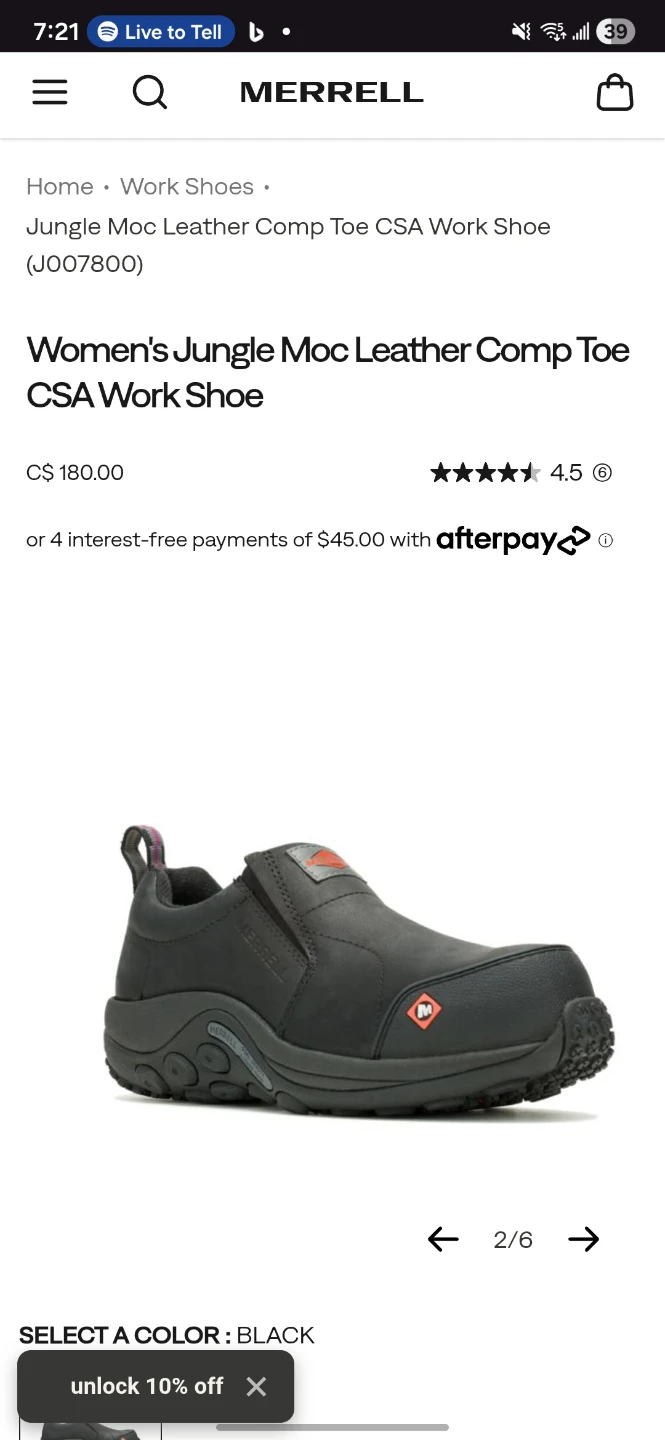 Women's Comp. Toe Safety shoes - photo 2