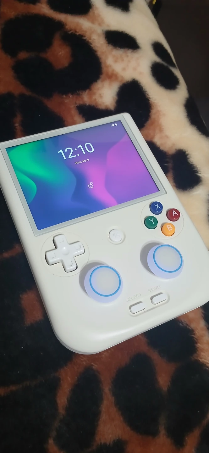 White Handheld Game Console