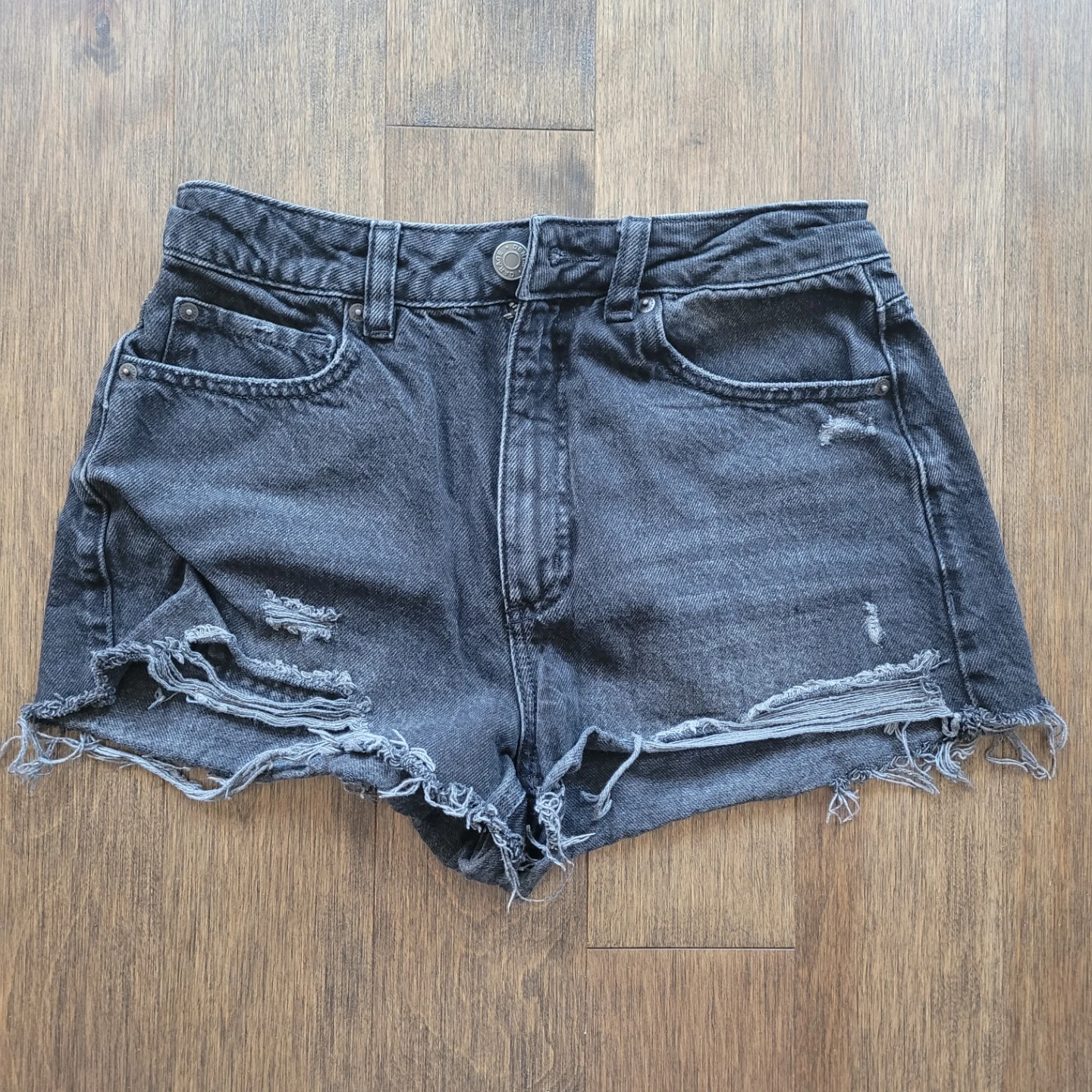 Garage Denim Festival Shorts Black