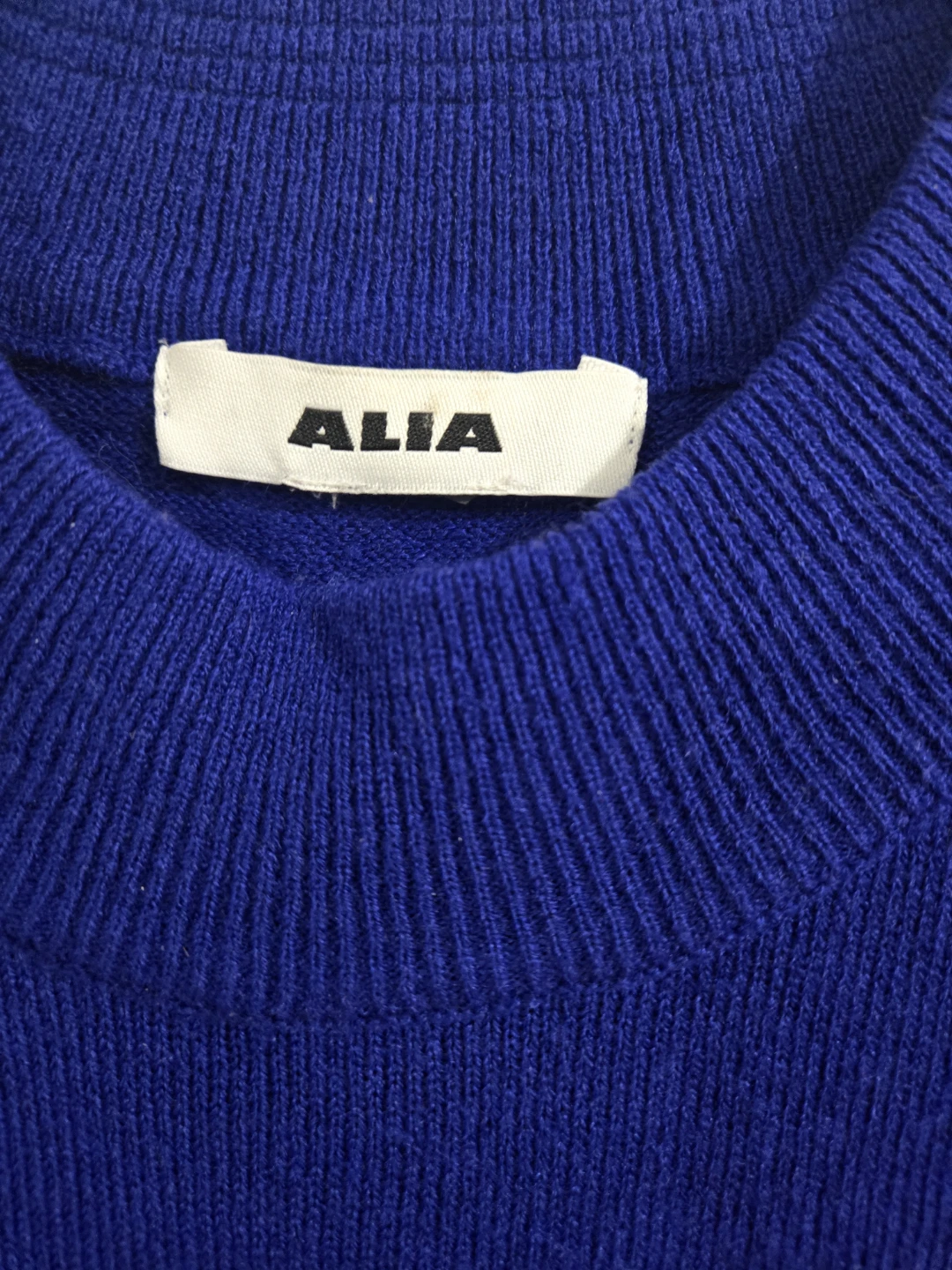 Alia Blue Mock Neck Sweater - photo 2