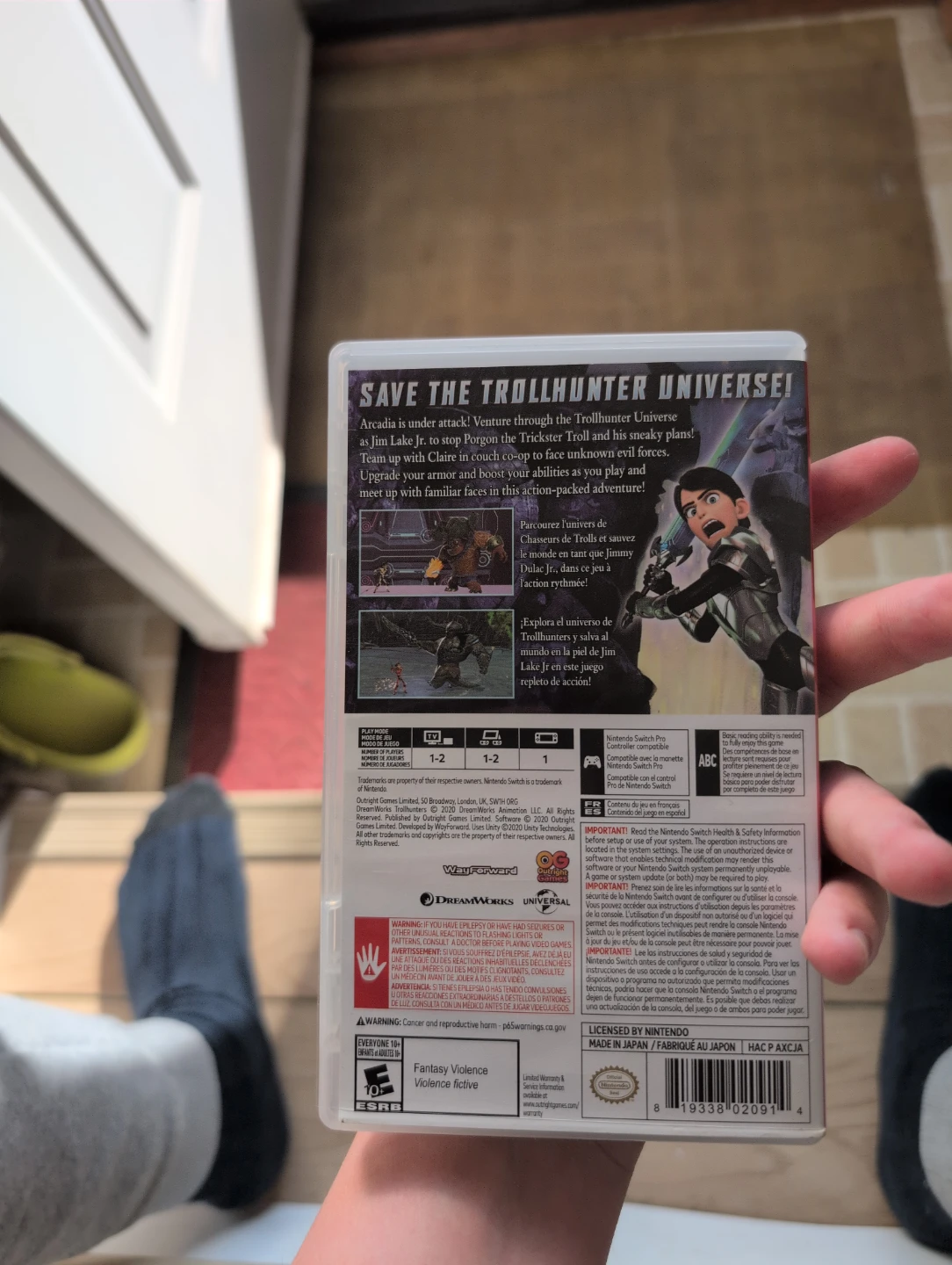 Nintendo Switch Trollhunters Defenders of Arcadia Game - photo 2