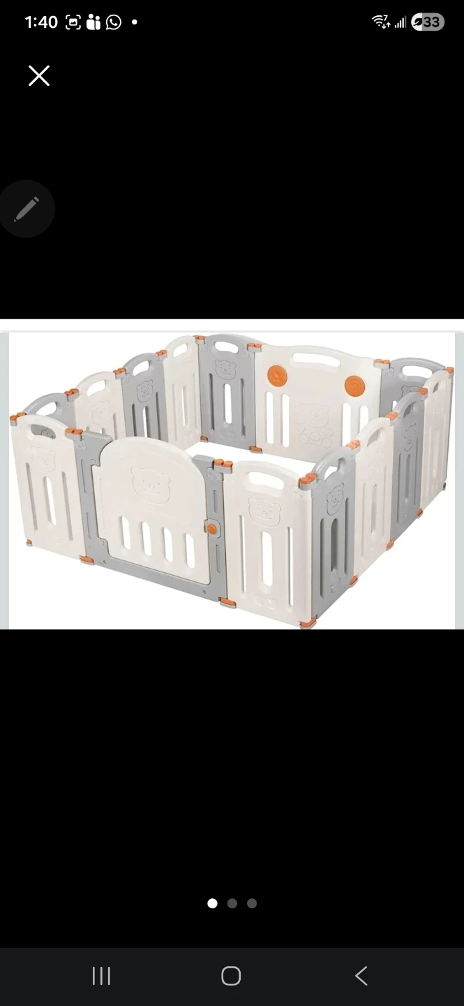Adjustable Baby Playpen - Spacious & Safe - photo 2