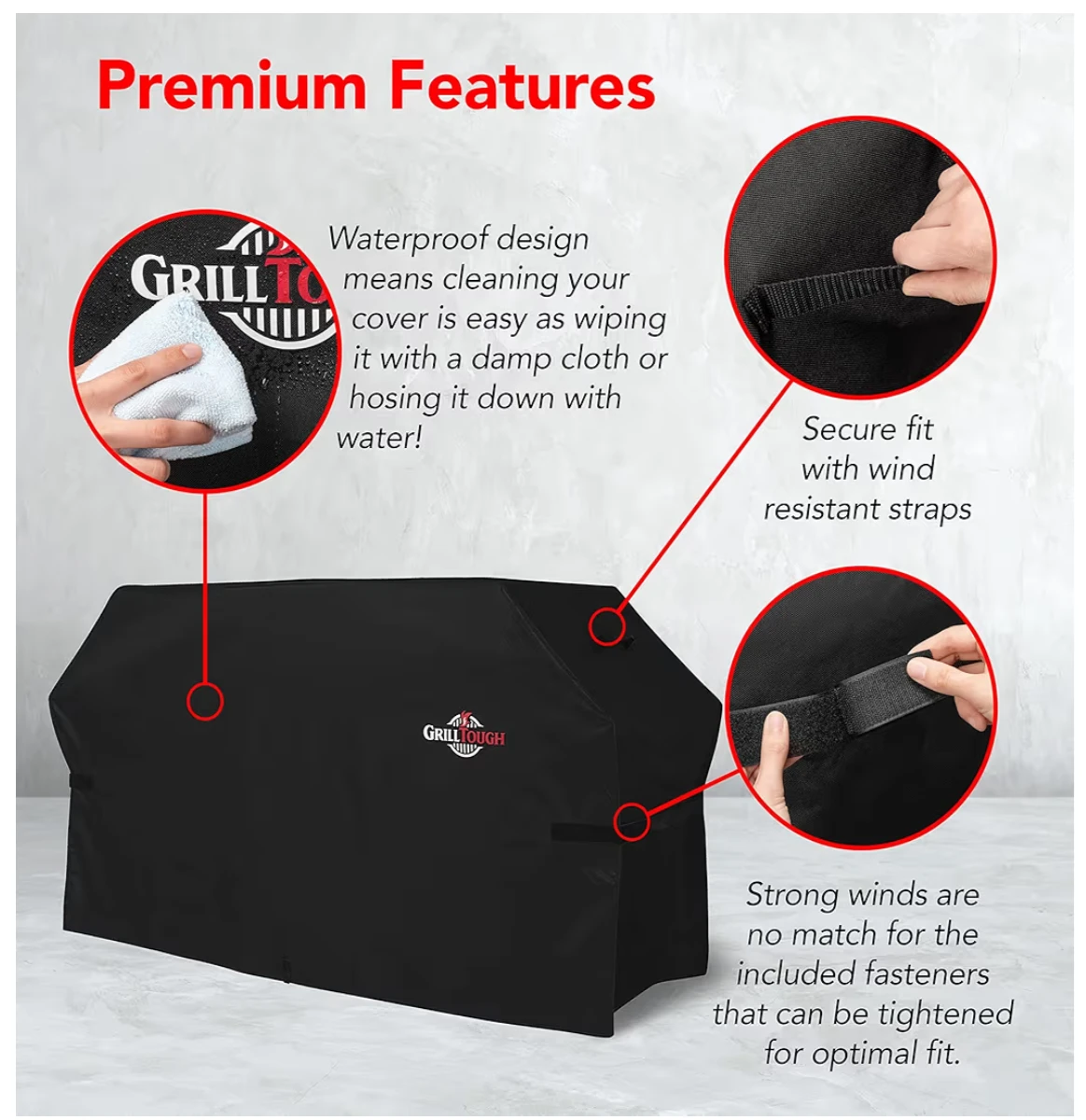 GrillTough 64" Heavy Duty Griddle Cover - photo 5