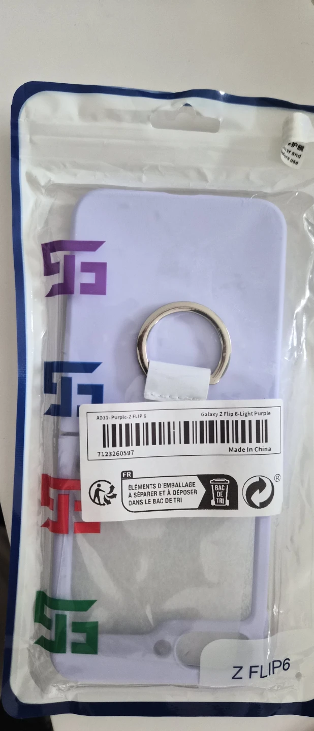Galaxy Z Flip 6 Case - Light Purple