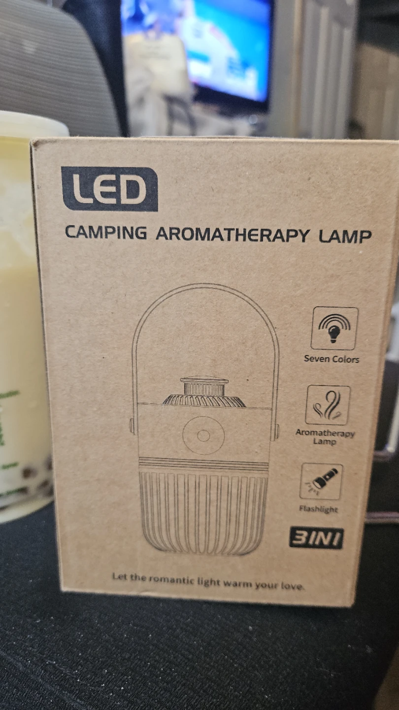 LED Camping Aromatherapy Lamp