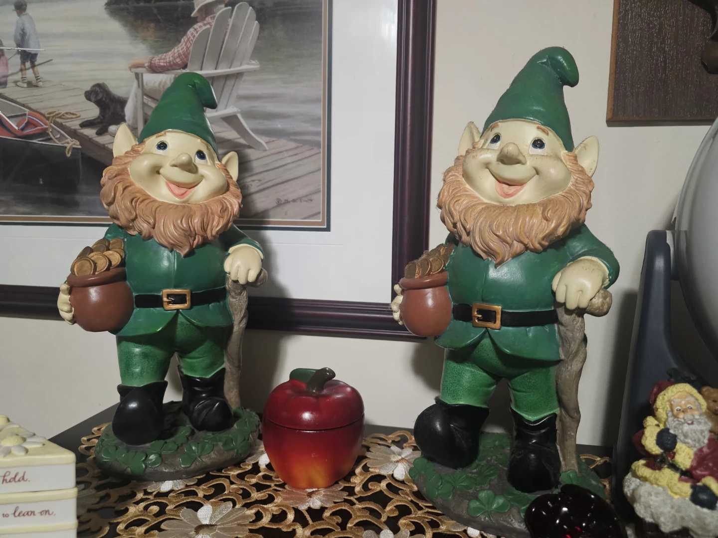 Set of 2 Garden Gnomes - photo 4