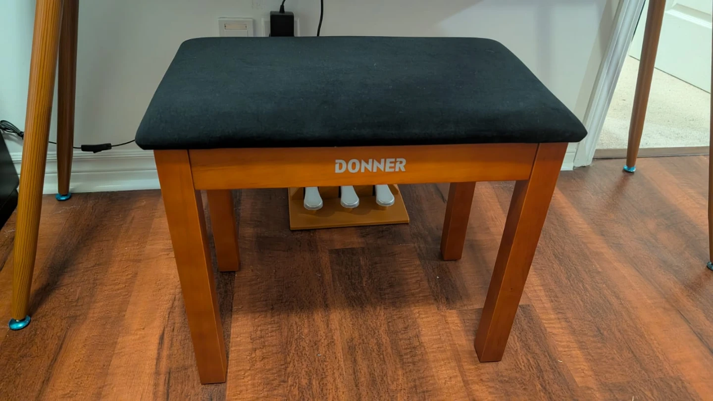 Donner Digital Piano with Bench and Pedals - photo 3