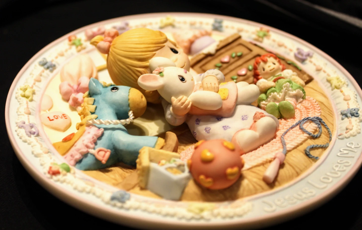 4 plates decoratives Precious Moments Decorative Plates Lot - photo 5