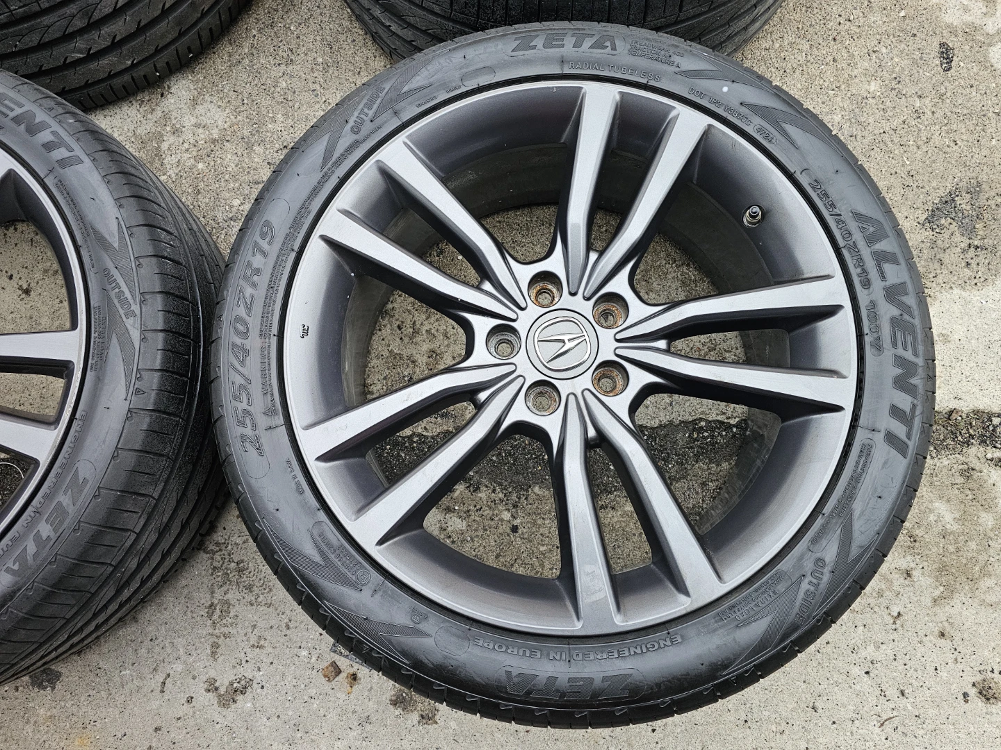 ACURA TLX OEM RIMS AND ALL SEASON TIRES - photo 4