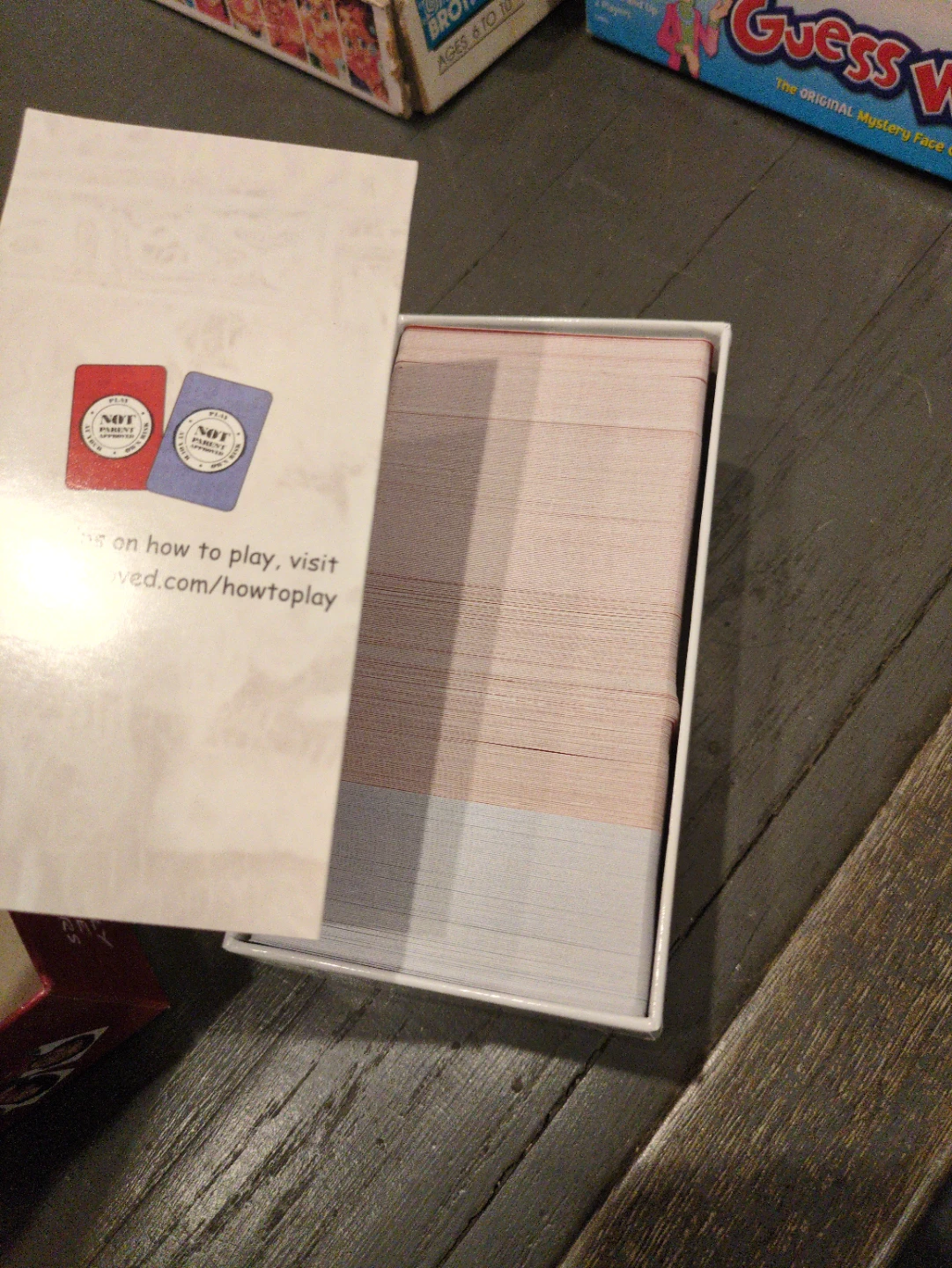 Not Parent Approved Card Game - photo 2