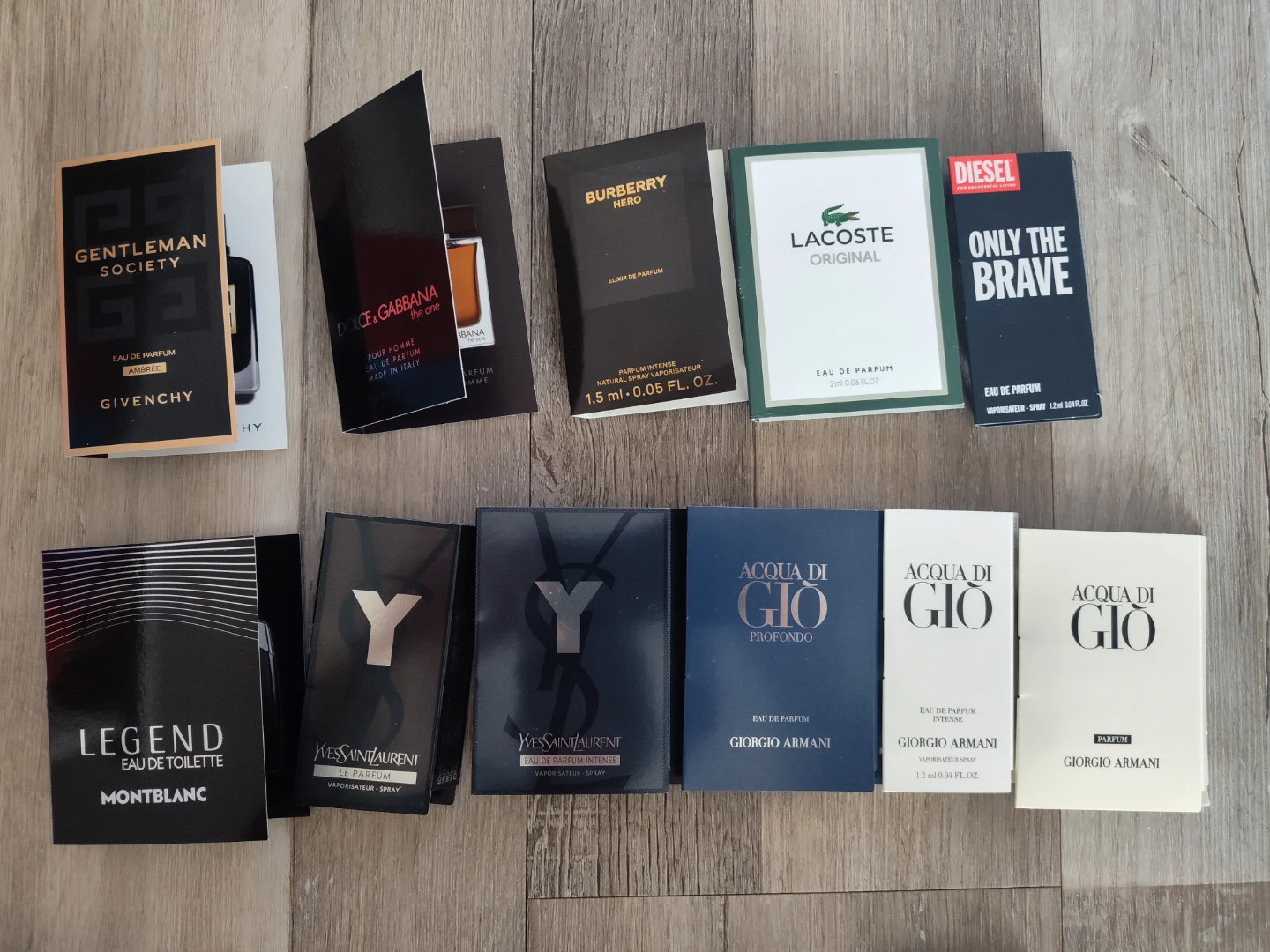 BN perfume sample lot for man any 12pcs for $15