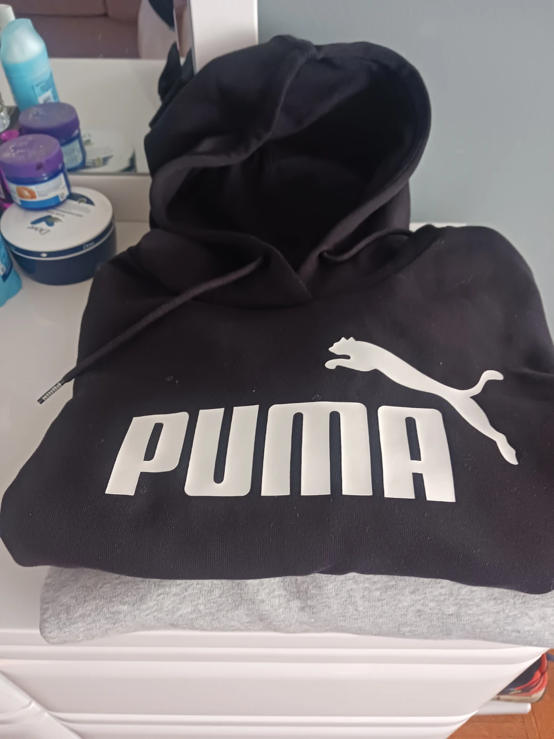 Puma Relaxed Fit Grey Hoodie - photo 2