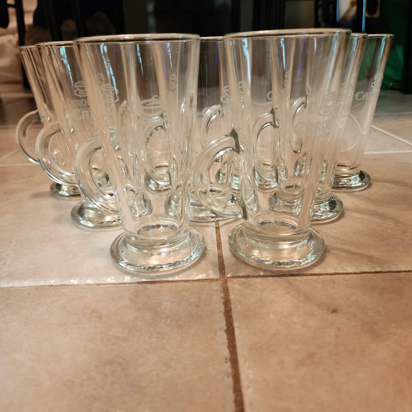 Set of 9 Carolans Irish Cream Latte Glasses - photo 2