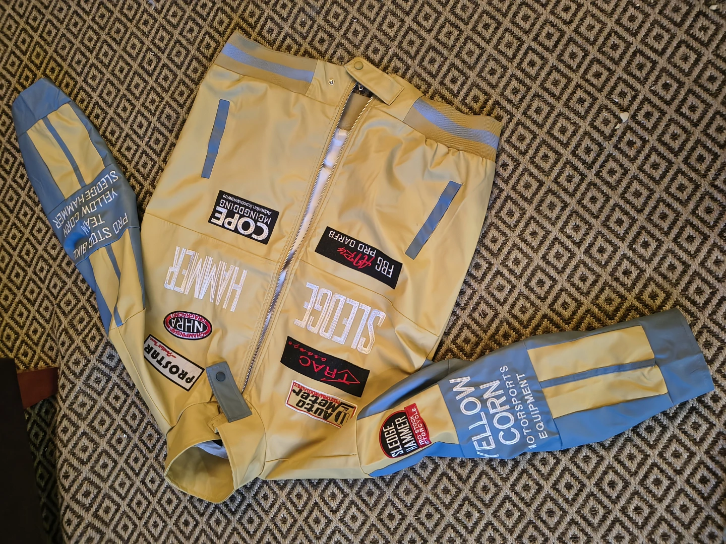Yellow Sledge Hammer Motorsports Jacket - photo 3