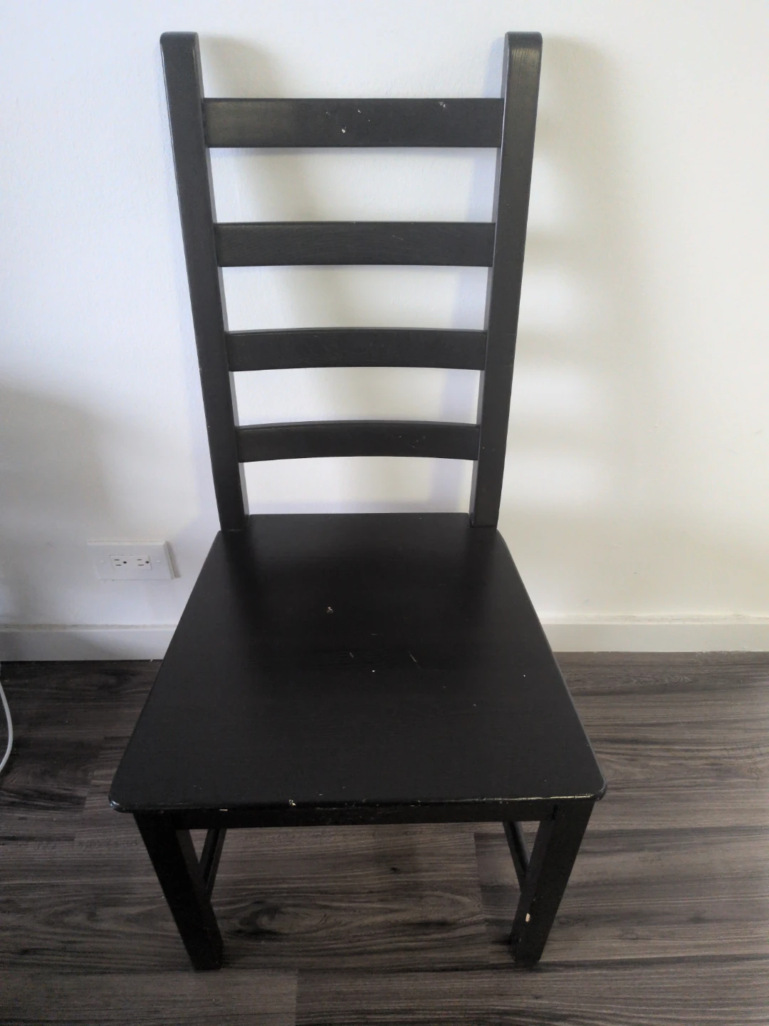 Black Ladder Back Dining Chair