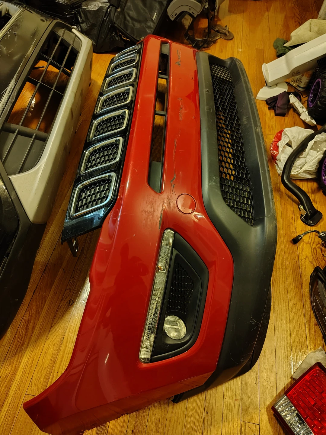 2017 / 2021 Jeep Compass Red Front Bumper - photo 3