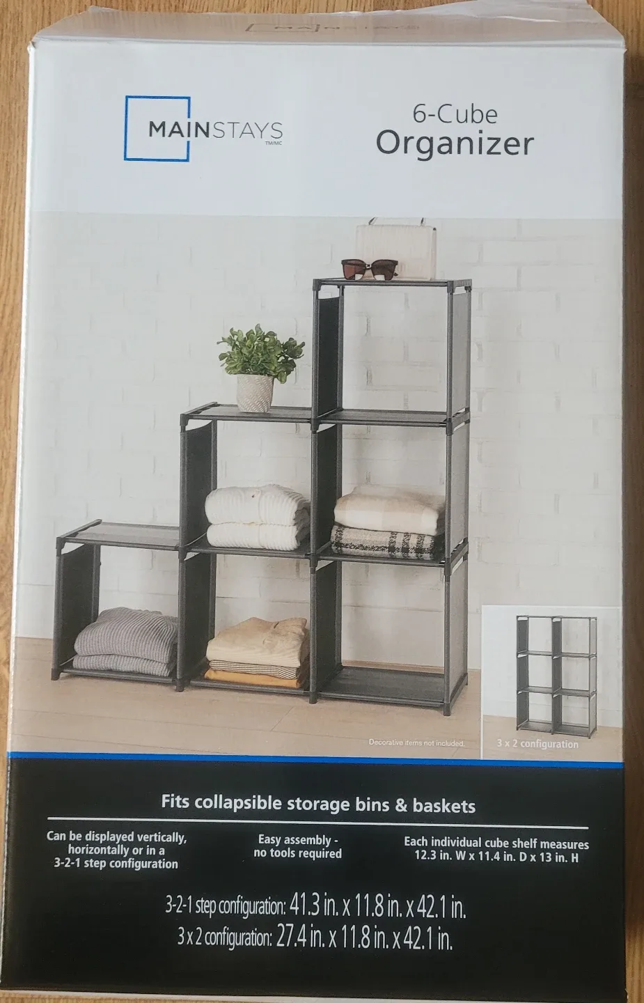 Storage shelf + storage cubes - photo 4