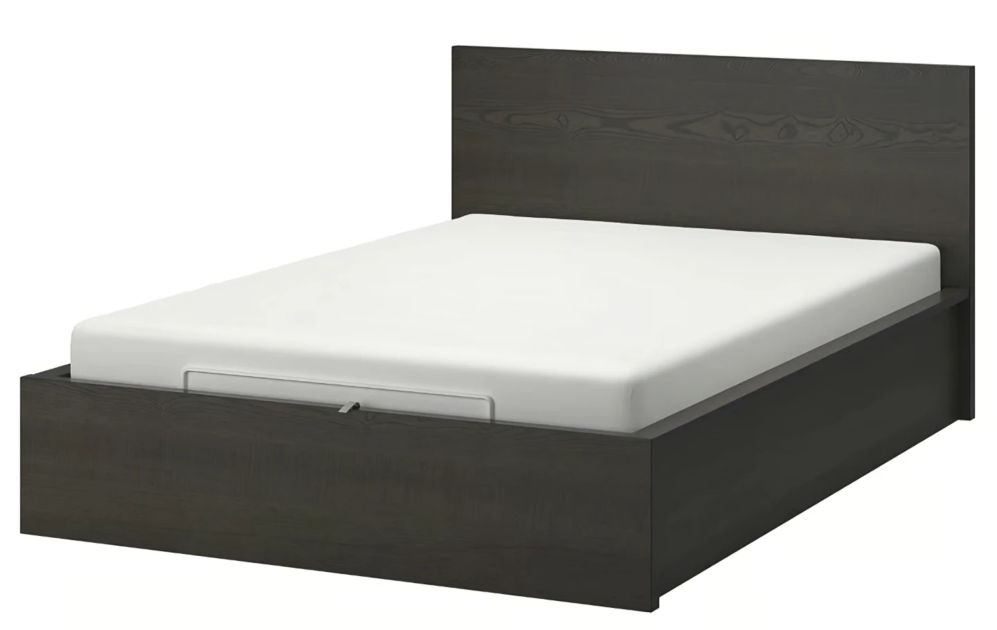 Bed frame storage - MALM - Ottoman be IKEA - Black (like new)