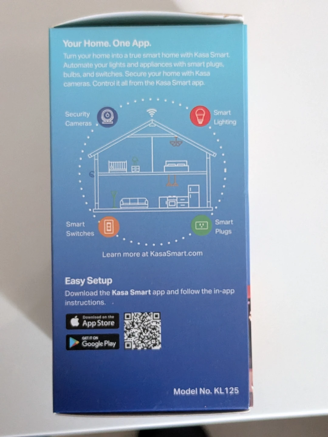 Kasa Smart Light Bulb Multicolor LED A19 Wi-Fi 60 W Equivalent - photo 2