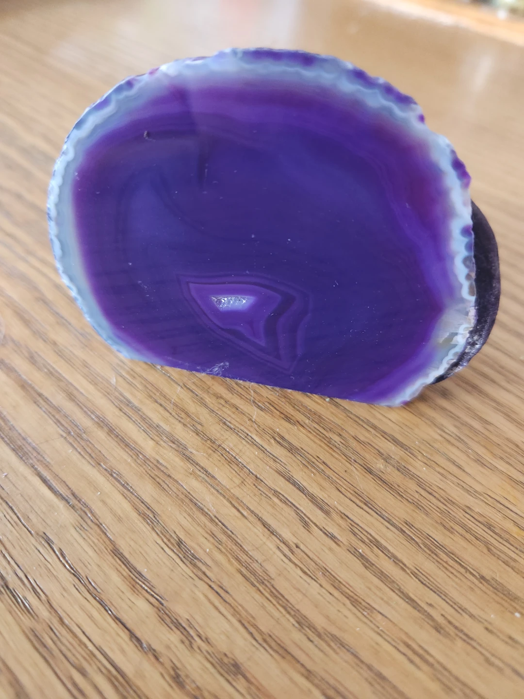 Purple Agate Slice