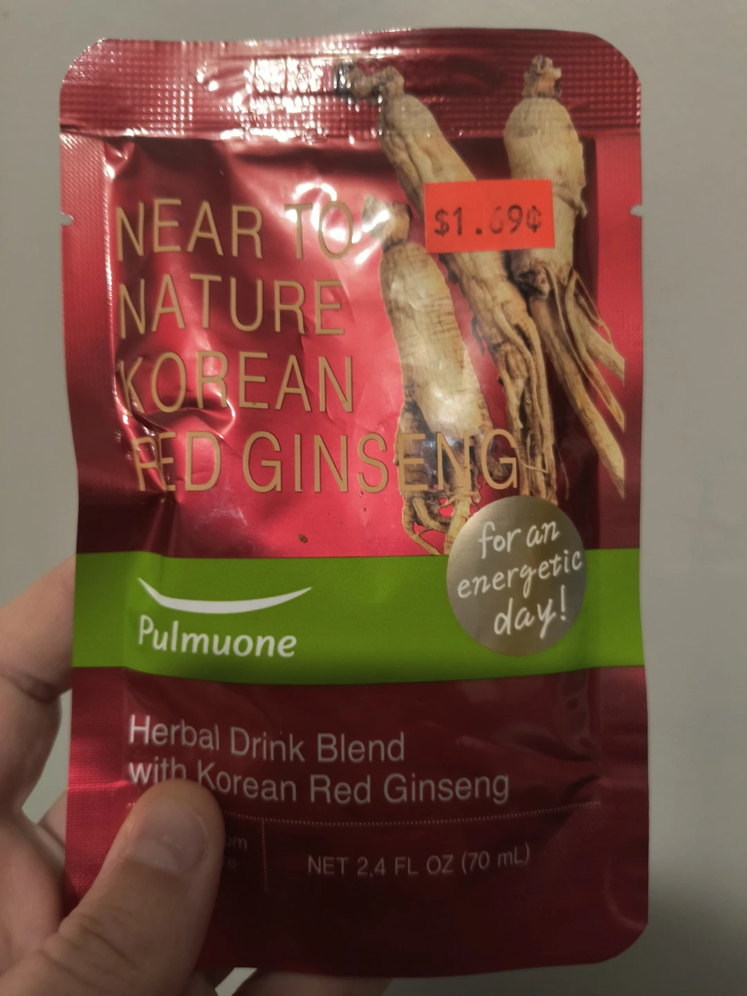Ginsing drink