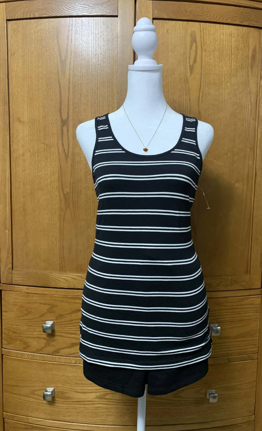 Joe Fresh Women's Striped Tank Top