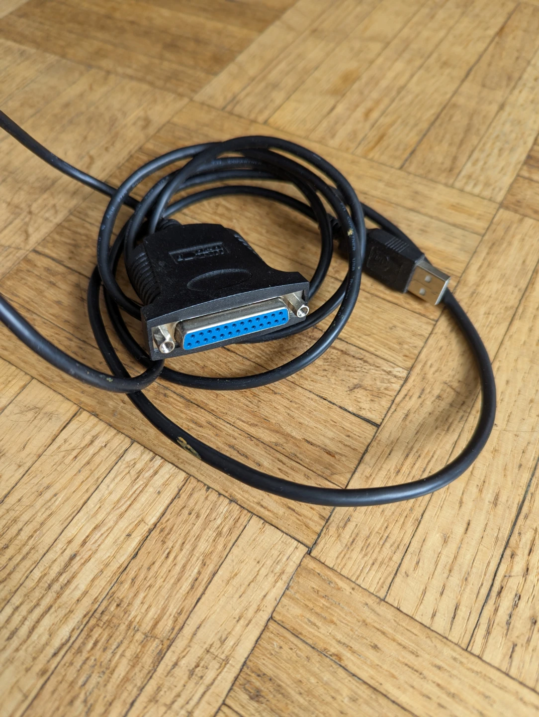 USB to Parallel Printer Port Adapter Cable