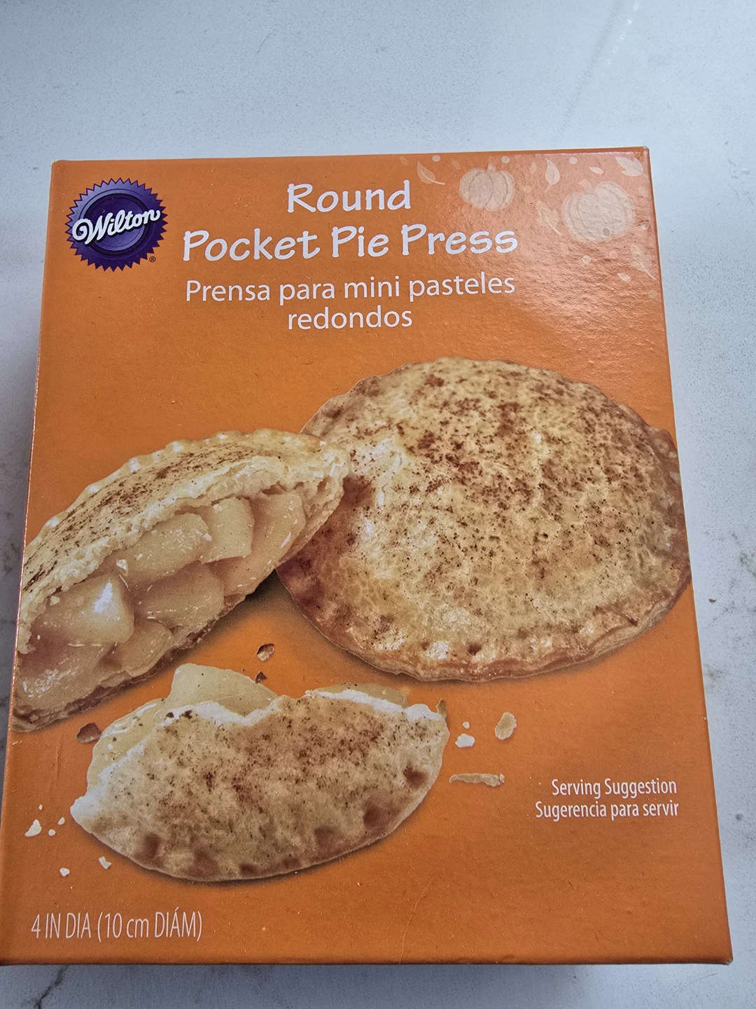 Wilton Round Pocket Pie Press - 4 Inch (10 cm)