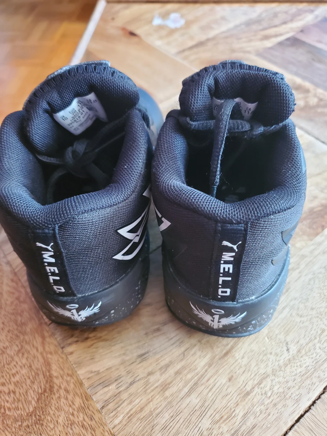 Puma MB.01 Kids Basketball Shoes - Black - photo 2