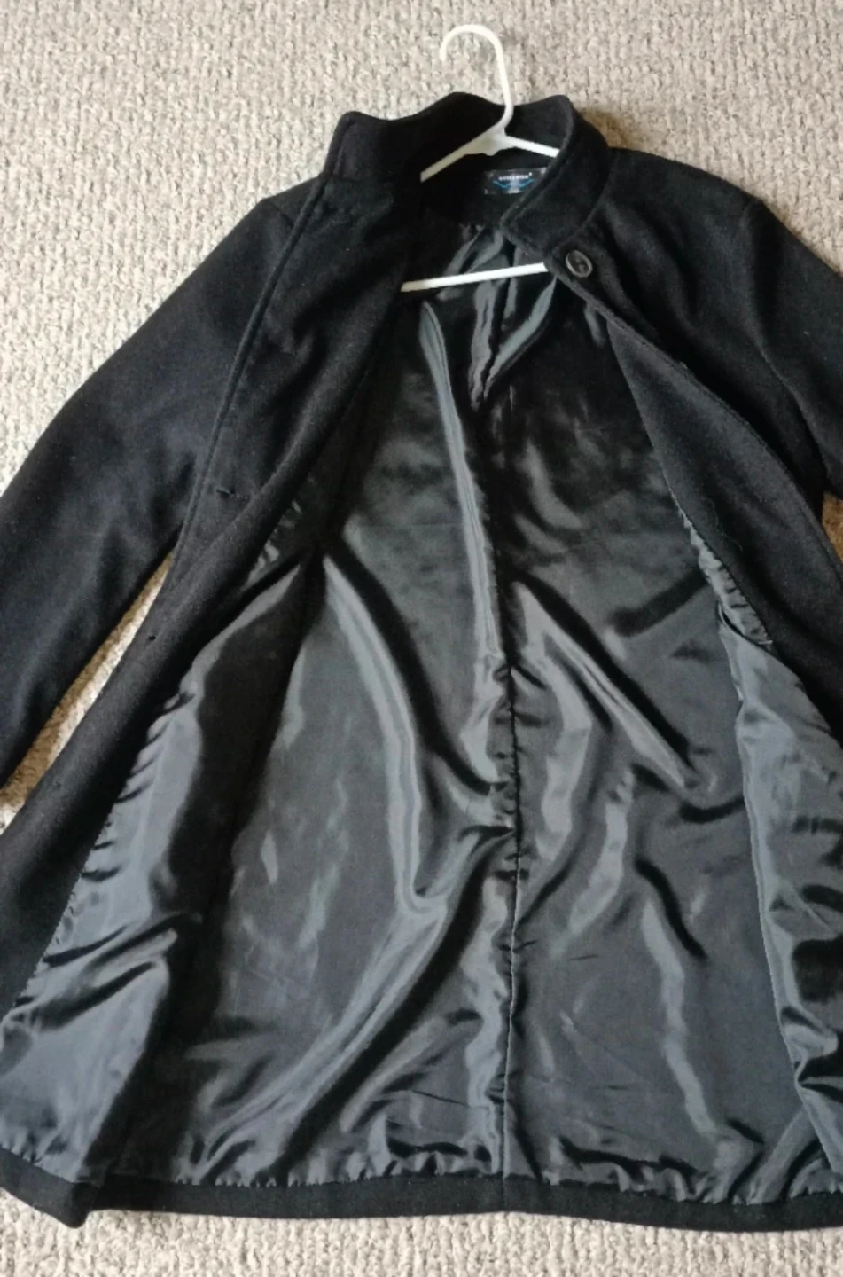 Black Trench Coat New - photo 4