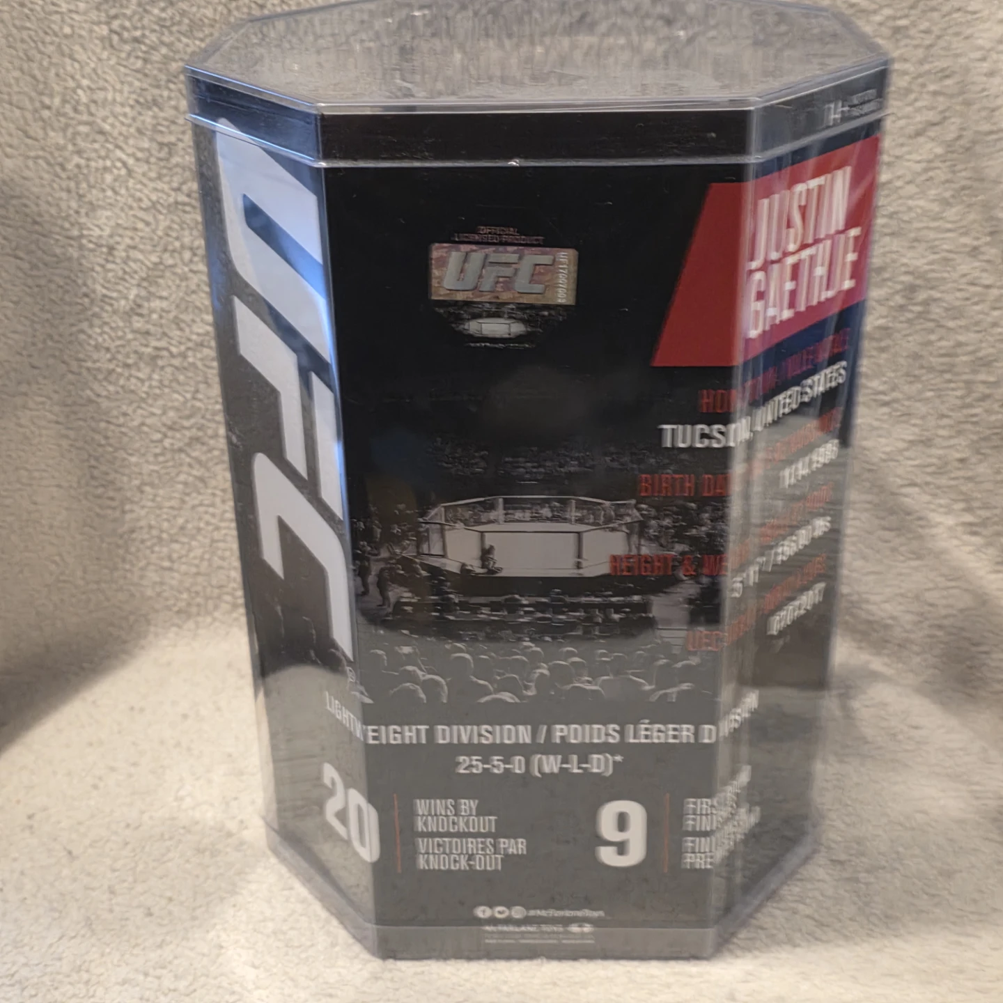 UFC Justin Gaethje Platinum Edition Figure - photo 3