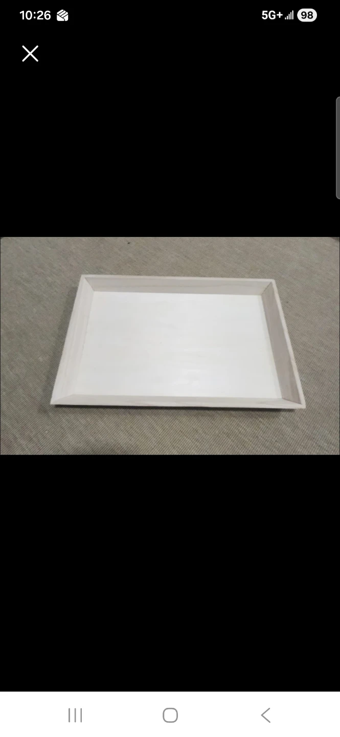 🥕 Wooden serving tray